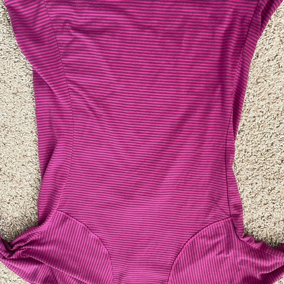Columbia Pink and Purple Striped Pullover Small - Picture 5 of 5